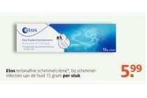 etos terbinafine schimmelcreme voor eur5 99