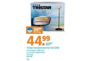 tristar terrasverwarmer ka 5283