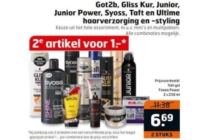 haarverzorging en styling