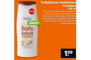 trekpleister bodylotion voedend