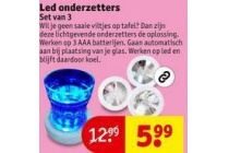 led onderzetters
