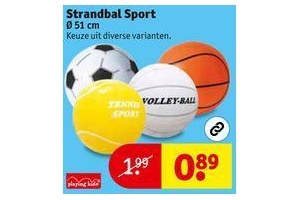 strandbal sport