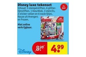 disney luxe tekenset