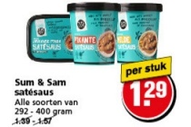 sum en sam satesaus