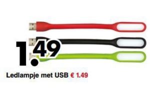 ledlampje met usb