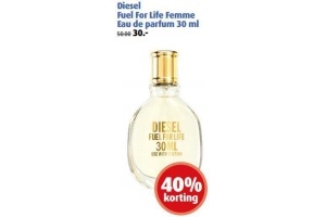 diesel fuel for life femme eau de parfum 30 ml