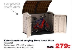 keter kunststof berging store it out ultra