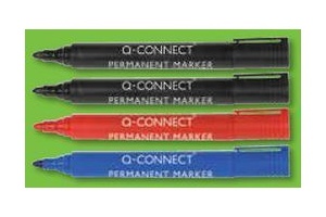 q connect permanent markers voordeelset