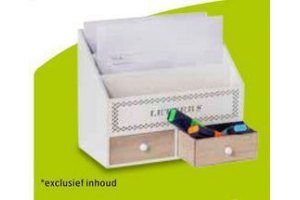 houten mailbox