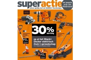 black en decker elektrisch tuin gereedschap