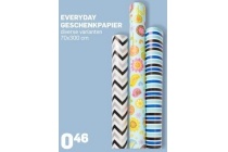 everyday geschenkpapier