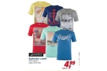 authentic t shirt