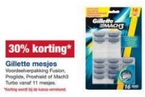 gillette scheermesjes