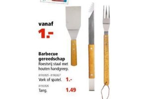 barbecue gereedschap