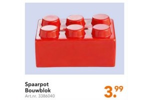 spaarpot bouwblok