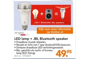 led lamp jbl bleutooth speaker