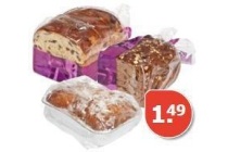 plus brabants suikerbrood mueslibrood met desem of rozijnenbrood met desem