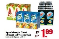 appelsientje taksi of dubbel frisss mini s