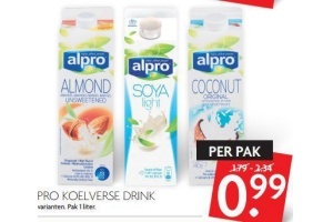 alpro koelverse drink