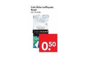 cafe riche koffiepads brasil