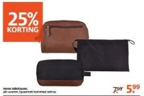 heren toilettassen