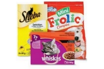 whiskas sheba en frolic