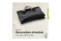 opvouwbare afwasbak