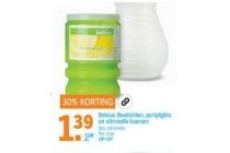 bolsius theelichten partylights en citronella kaarsen