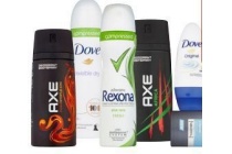 dove axe en rexona