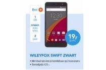 wileyfox swift zwart voor eur19 per maand