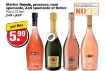 martini royale prosecco rose spumante asti spumante of bellini