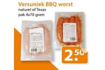 versuniek bbq worst