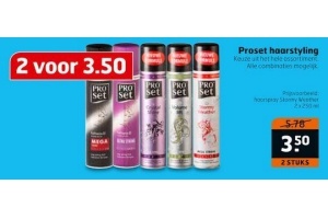 proset haarstyling