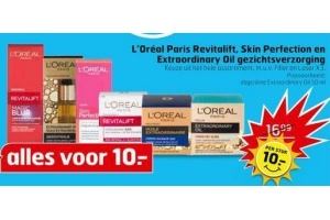 l oreal paris revitalift skin perfection en extraordinary oil gezichtsverzorging