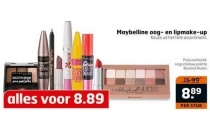 maybelline oog en lipmake up