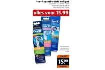 oral b opzetborstels multipak