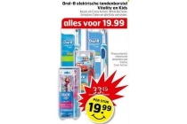 oral b elektrische tandenborstel vitality en kids