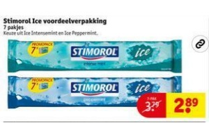 stimorol ice voordeelverpakking