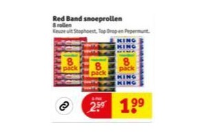 red band snoeprollen