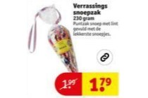 verrassingssnoepzak