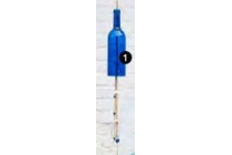 fles met schelpen