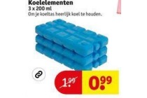 koelelementen 3x200 ml