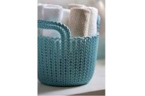 knit mandje rond