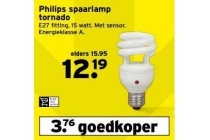 philips spaarlamp tornado