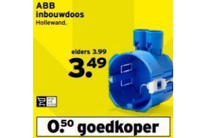 abb inbouwdoos