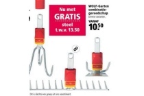 wolf garten combinatie gereedschap vanaf eur10 50