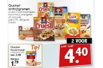 quaker ontbijtgranen