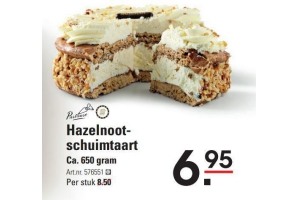 hazelnootschuimtaart