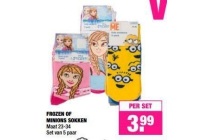 frozen of minions sokken