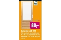 achterdeur aad v70